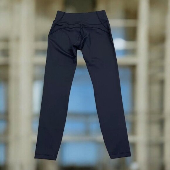 Peloton Womens Size S Small Move Seamed Leggings Tight Black FA121 Stretch $82 - Picture 8 of 10